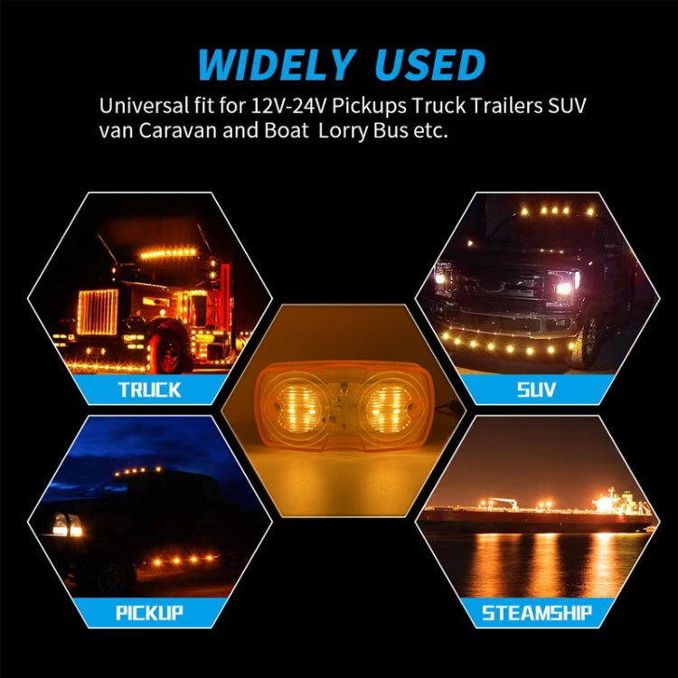 2pcs MK-106 Truck 12LEDs Side Marker Light ÎҵÄÉ̵ê