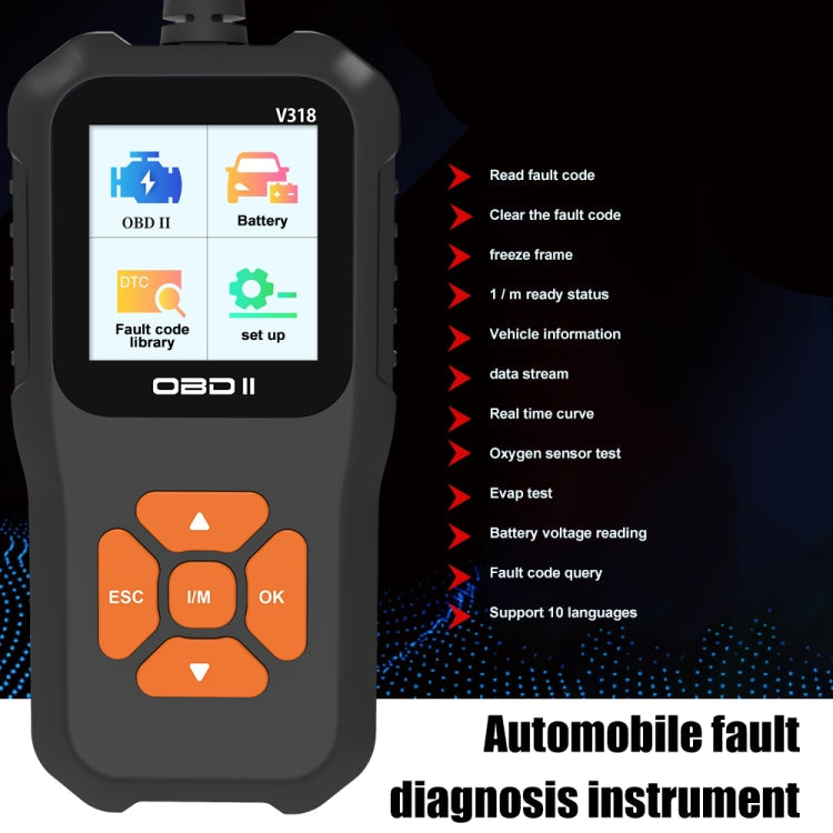 V318 Car OBD2 Color Screen Diagnostic Tool Code Reader ÎҵÄÉ̵ê