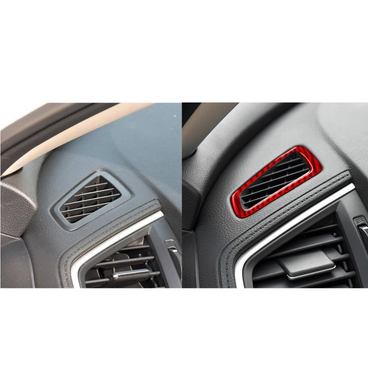 Car Carbon Fiber Dashboard Air Outlet Decorative Sticker for Honda Tenth Generation Civic 2016-2019, Right Drive ÎҵÄÉ̵ê