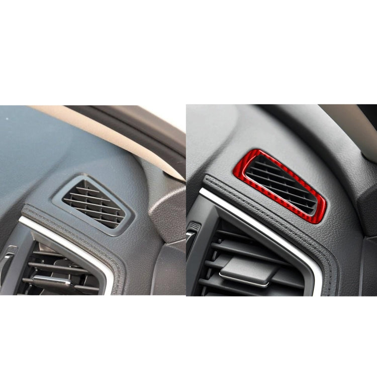 Car Carbon Fiber Dashboard Air Outlet Decorative Sticker for Honda Tenth Generation Civic 2016-2019, Left Drive ÎҵÄÉ̵ê