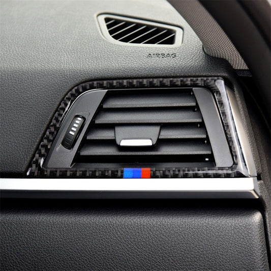 Three Color Carbon Fiber Car Copilot Air Outlet Decorative Sticker for BMW (F30) 2013-2015 / (F34) 2013-2016, Left Drive ÎҵÄÉ̵ê