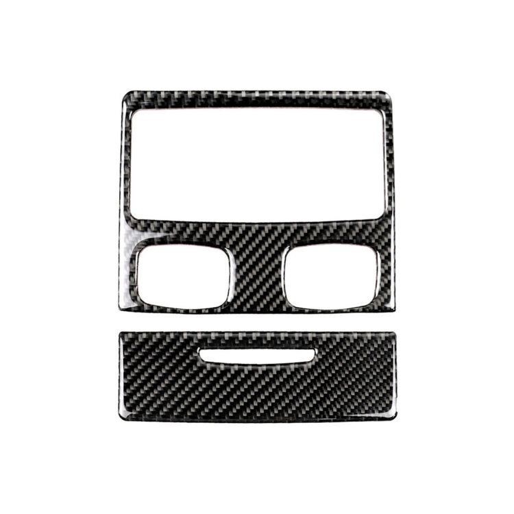 Carbon Fiber Car Rear Air Vent Combination Decorative Sticker with Hole for BMW E90 / E92 2005-2012 ÎҵÄÉ̵ê