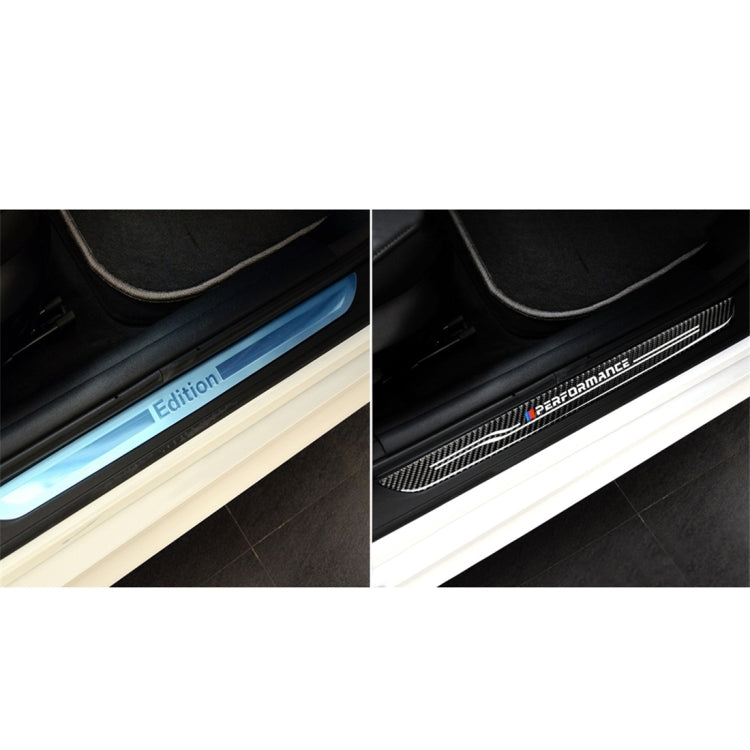 High Edition Carbon Fiber Car Door Threshold Decorative Sticker for BMW E90 2005-2012 ÎҵÄÉ̵ê