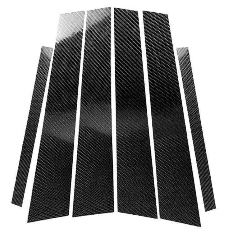 Car Carbon Fiber B Pillar Decorative Sticker for BMW X1 E84 2011-2015, Left and Right Drive Universal ÎҵÄÉ̵ê