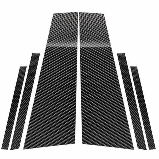 Car Carbon Fiber B Pillar Decorative Sticker for BMW 5GT F07 2012-2017, Left and Right Drive Universal ÎҵÄÉ̵ê