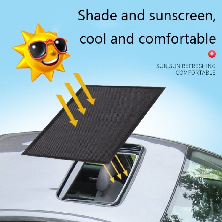 N913 Nylon Mesh Screens For Insect-Proof Dust-Proof Ventilated And Breathable Car Sunroof Magnetic Sun Shade, Size: 100x65cm ÎҵÄÉ̵ê