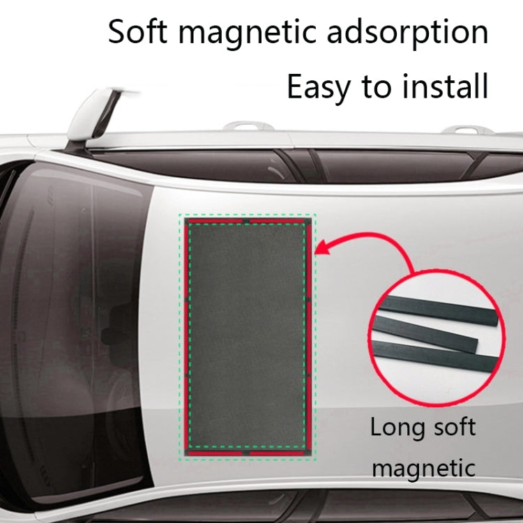 N913 Nylon Mesh Screens For Insect-Proof Dust-Proof Ventilated And Breathable Car Sunroof Magnetic Sun Shade, Size: 100x65cm ÎҵÄÉ̵ê