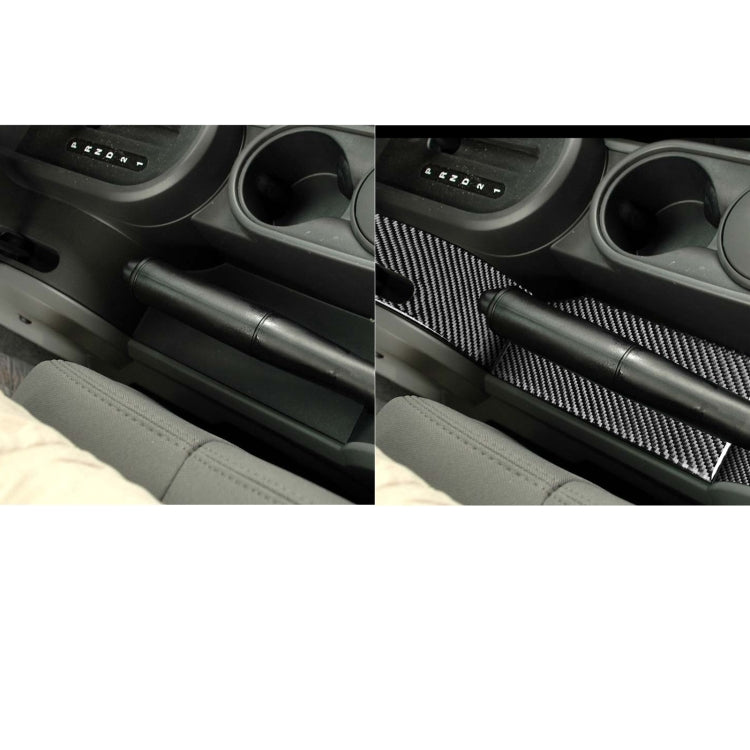 3 in 1 Car Carbon Fiber Gear Console Decorative Sticker for Jeep Wrangler JK 2007-2010, Left Drive ÎҵÄÉ̵ê