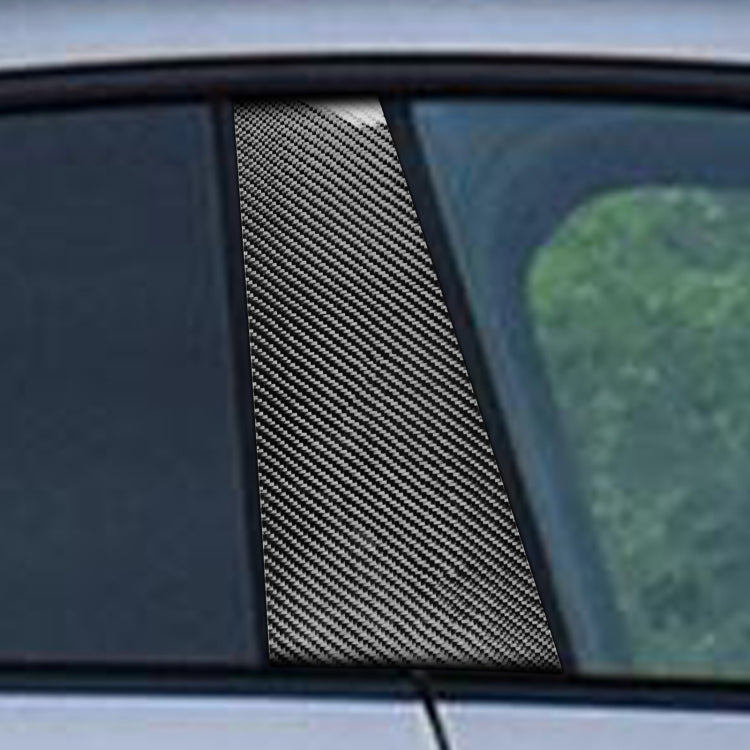 2 in 1 Car Carbon Fiber B-pillar Decorative Sticker for Mercedes-Benz CLA&#160;W117 2013-2019, Left and Right Drive Universal-Reluova