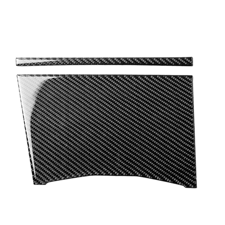 2 in 1 Car Carbon Fiber Water Cup Cover Decorative Sticker for BMW 3 Series G20/G28/325Li/330d/335 2019-2020, Right Drive-Reluova