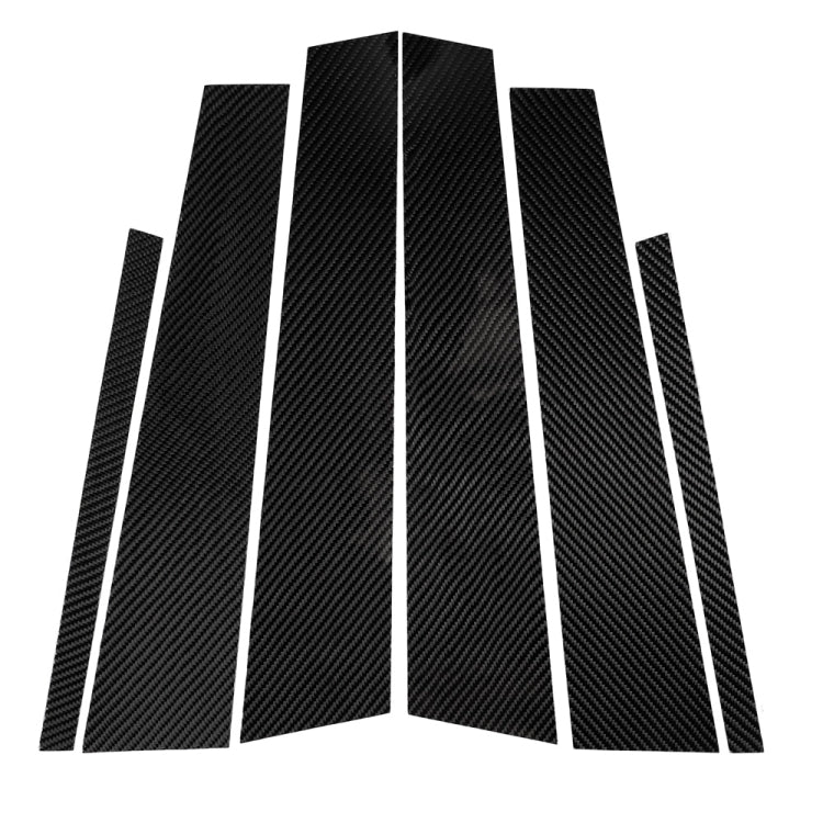 Car Carbon Fiber B Pillar Decorative Sticker for BMW 3 Series G20/G28/325Li/330d/335 2019-2020, Left and Right Drive Universal ÎҵÄÉ̵ê