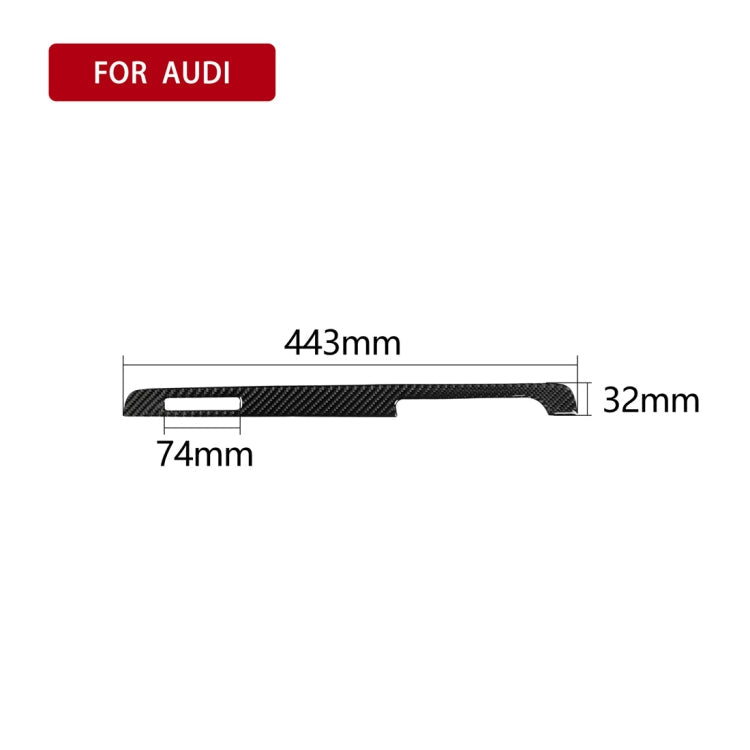 Car Carbon Fiber Passenger Seat Decorative Strip for Audi TT 8n 8J MK123 TTRS 2008-2014, Right Drive ÎҵÄÉ̵ê