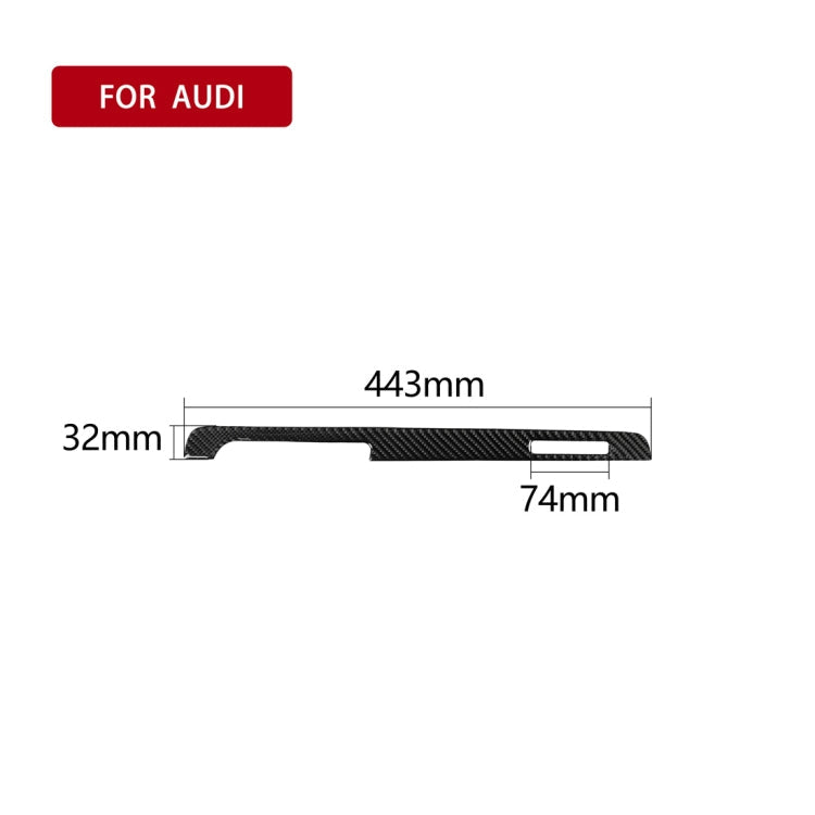 Car Carbon Fiber Passenger Seat Decorative Strip for Audi TT 8n 8J MK123 TTRS 2008-2014, Left Drive ÎҵÄÉ̵ê