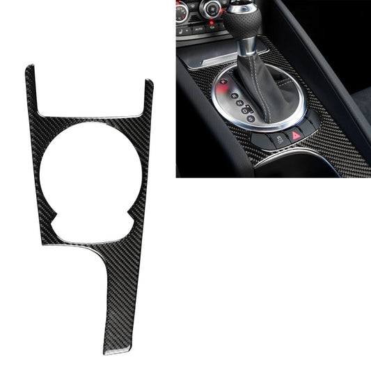 Car Carbon Fiber Gear Shift Panel Decorative Sticker for Audi TT 8n 8J MK123 TTRS 2008-2014, Left Drive ÎҵÄÉ̵ê