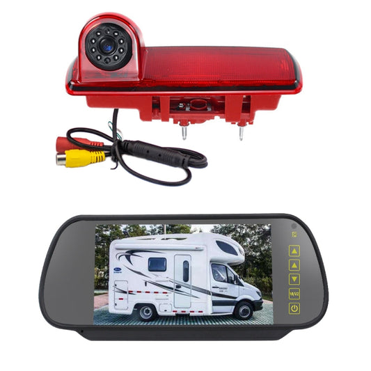 PZ463 Car Waterproof 170 Degree View Camera + 7 inch Rearview Monitor for Renault / Opel