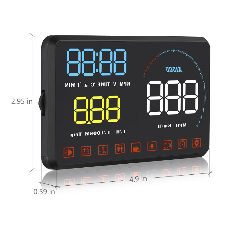 A9 5.5 inch Universal Car OBD2 HUD Vehicle-mounted Head Up Display ÎҵÄÉ̵ê