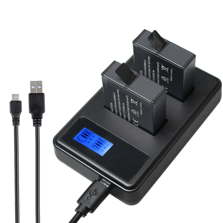 AHDBT-501 LCD Screen Dual Batteries Charger for GoPro HERO5 with Displays Charging Capacity My Store