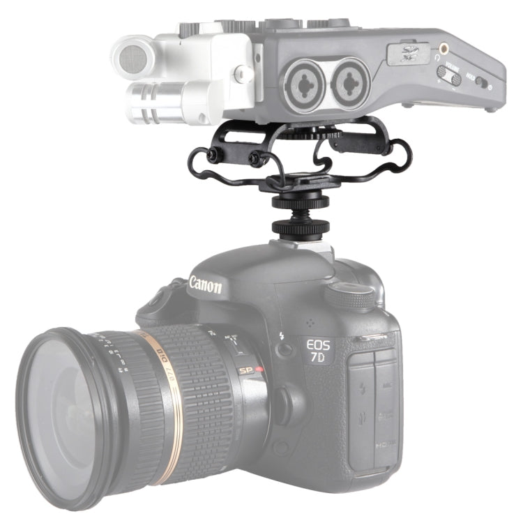 BOYA BY-C10 Universal Camera Microphone Shockmount with Hot Shoe Mount