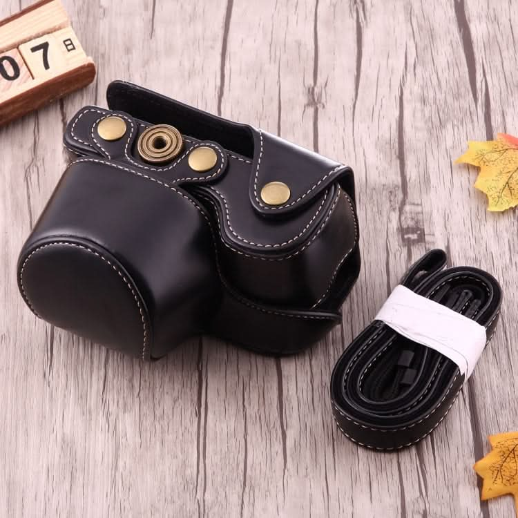 Full Body Camera PU Leather Case Bag with Strap for Sony A6000 / A6300 / Nex 6 My Store