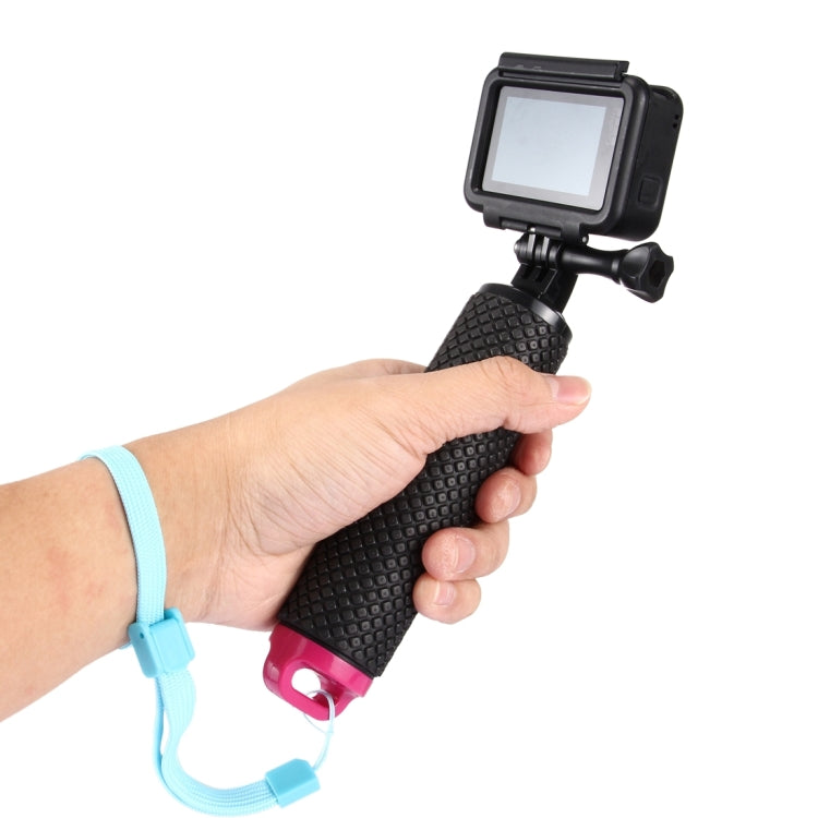 Sport Camera Floating Hand Grip / Diving Surfing Buoyancy Rods with Adjustable Anti-lost Hand Strap for HERO9 Black / HERO8 Black / HERO7 /6 /5 /5 Session /4 Session /4 /3+ /3 /2 /1 & Xiaomi Xiaoyi Yi / Yi II 4K & SJCAM