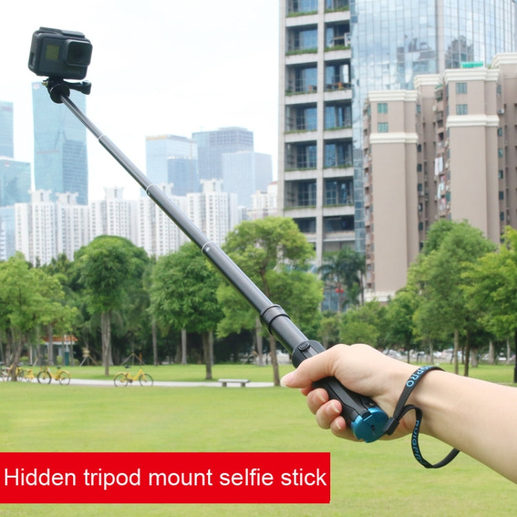 Portable Foldable Tripod Holder Selfie Monopod Stick for GoPro Hero12 Black / Hero11 /10 /9 /8 /7 /6 /5, Insta360 Ace / Ace Pro, DJI Osmo Action 4 and Other Action Cameras, Length: 23.5-81cm My Store