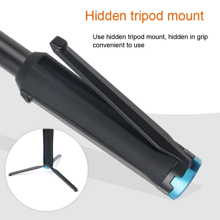 Portable Foldable Tripod Holder Selfie Monopod Stick for GoPro Hero12 Black / Hero11 /10 /9 /8 /7 /6 /5, Insta360 Ace / Ace Pro, DJI Osmo Action 4 and Other Action Cameras, Length: 23.5-81cm My Store