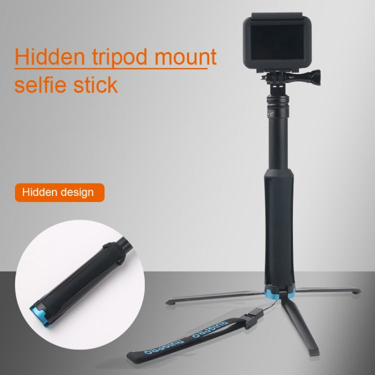 Portable Foldable Tripod Holder Selfie Monopod Stick for GoPro Hero12 Black / Hero11 /10 /9 /8 /7 /6 /5, Insta360 Ace / Ace Pro, DJI Osmo Action 4 and Other Action Cameras, Length: 23.5-81cm My Store