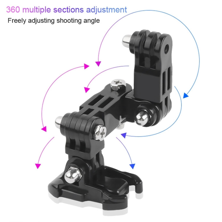 Cycling Helmet Adhesive Multi-Joint Arm Fixed Mount Set with J-Hook Buckle Mount & Adapter & Screw for DJI Osmo Action, GoPro HERO10 Black /9 Black / HERO8 Black /7 /6 /5 /5 Session /4 Session /4 /3+ /3 /2 /1, Xiaoyi and Other Action Cameras My Store