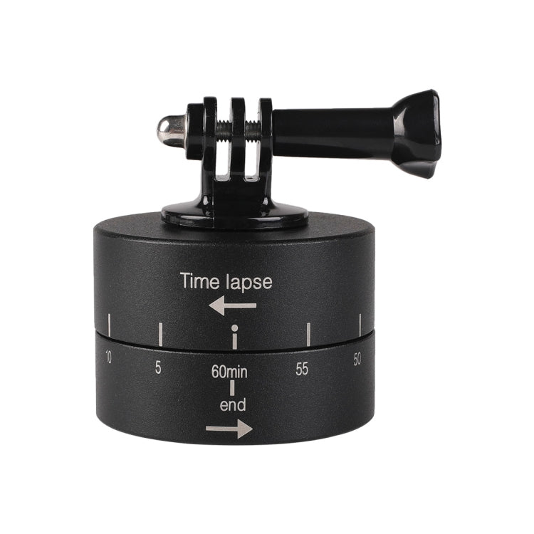 360 Degree Auto Rotation 60 Minutes Time Lapse Stabilizer Tripod Head Adapter for GoPro