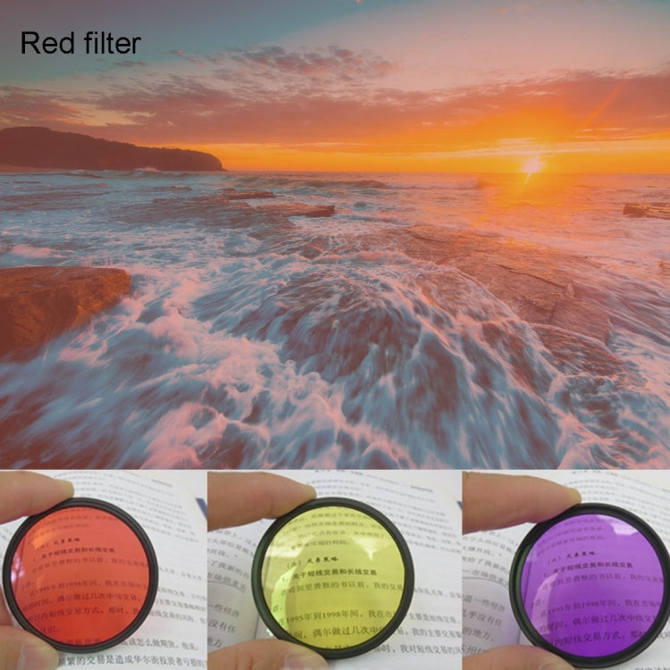 JUNESTAR 11 in 1 Proffesional 52mm Lens Filter(CPL + UV + ND8 + ND4 + ND2 + Star 8 + Red + Yellow + FLD / Purple) & Waterproof Housing Case Adapter Ring & Lens Protective Cap for GoPro HERO4 / 3+ / 3 & Xiaomi Xiaoyi Yi I / II 4K Sport Action Camera My Store