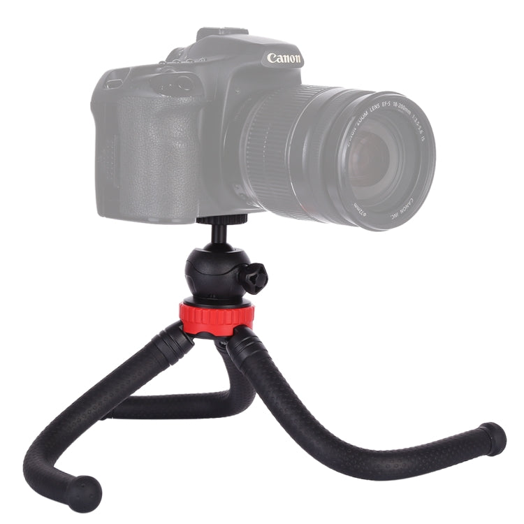 MZ305 Mini Octopus Flexible Tripod Holder with Ball Head for SLR Cameras, GoPro HERO10 Black / HERO9 Black / HERO8 Black /7 /6 /5 /5 Session /4 Session /4 /3+ /3 /2 /1, DJI Osmo Action, Xiaoyi and Other Action Cameras, Cellphone, Size:30cmx5cm My Store