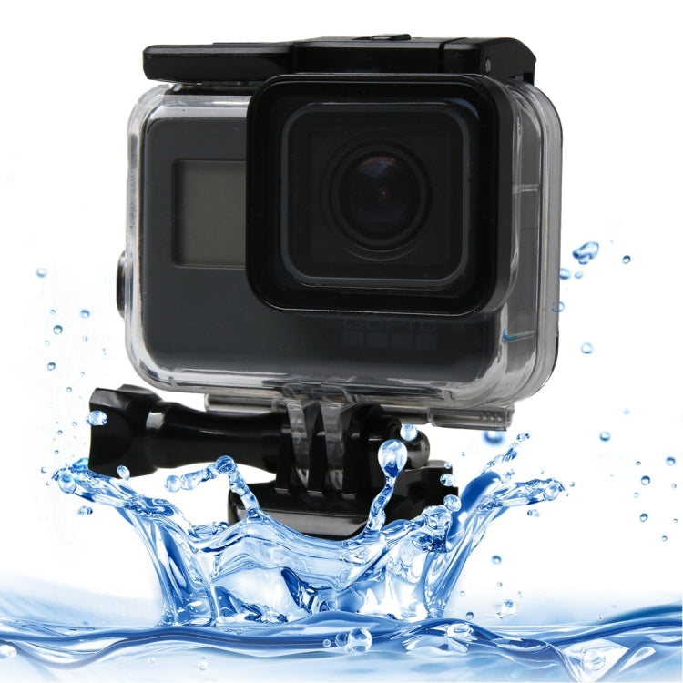 For GoPro HERO6 /5 Black 60m Underwater Waterproof Housing Diving Case with Touch Screen Back Door & Filter / Buckle Basic Mount & Screw, No Need to Disassemble Lens My Store