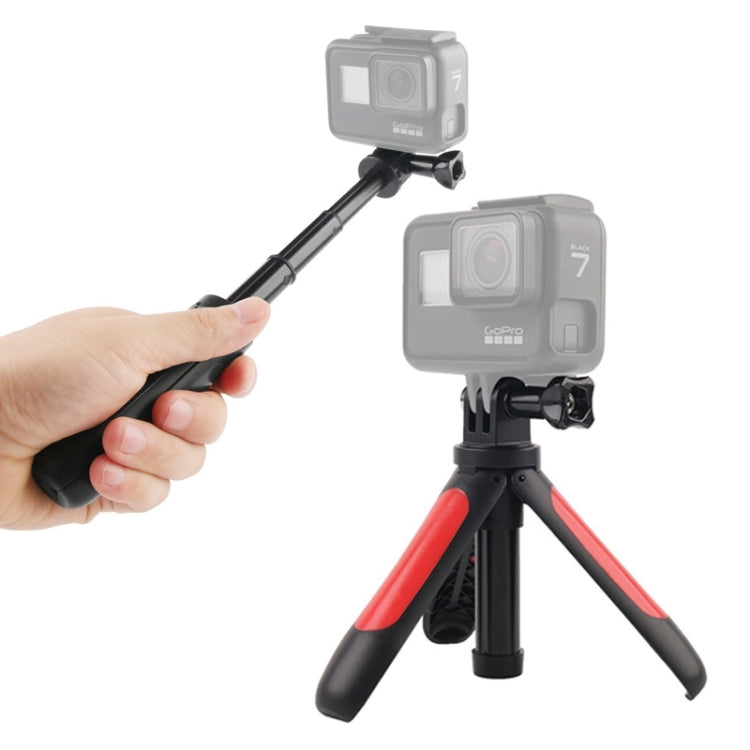 GP446 Multifunctional Mini Fixed Tripod for GoPro Hero12 Black / Hero11 /10 /9 /8 /7 /6 /5, Insta360 Ace / Ace Pro, DJI Osmo Action 4 and Other Action Cameras