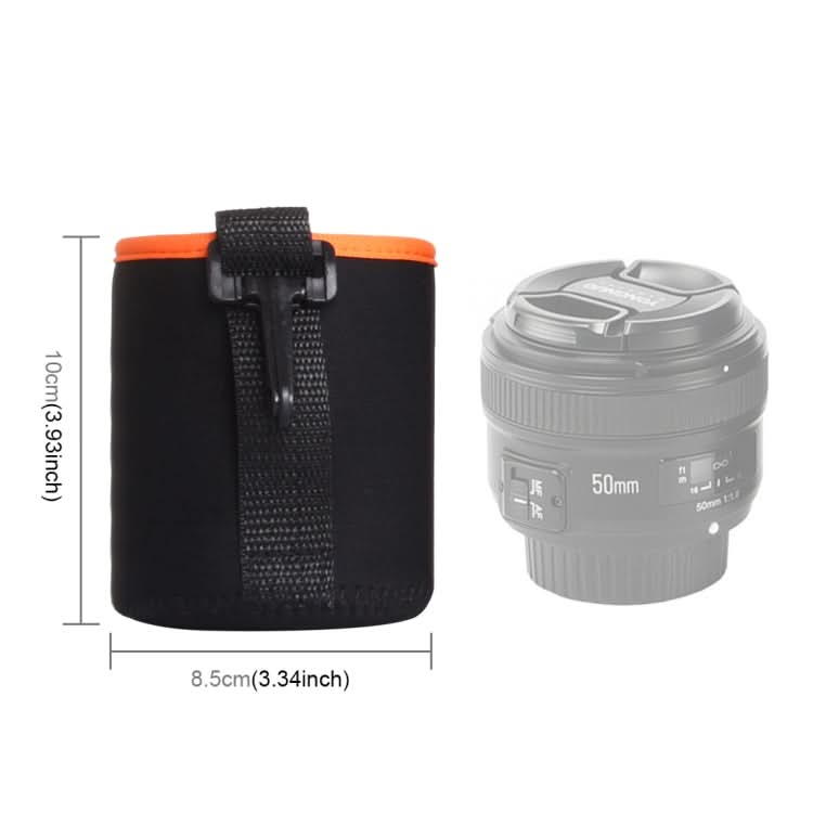 SLR Camera Lens Bag Micro Single Lens Bag Lens Inner Bile Bag Waterproof Protective Case Plus Velvet Thickening, Diameter: 8.5cm, height: 10cm My Store