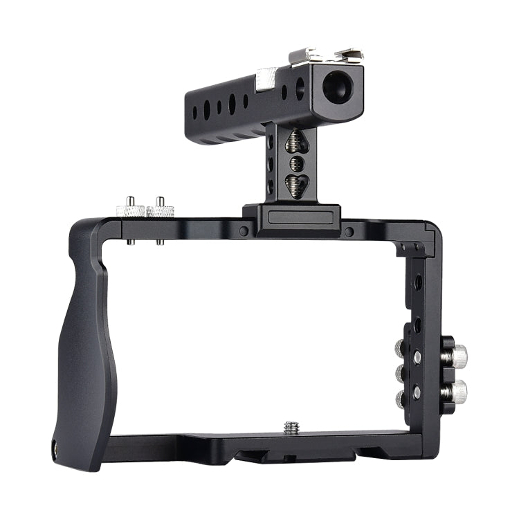 YELANGU C6 Camera Video Cage Handle Stabilizer for Sony A6000 / A6300 / A6500 / A6400