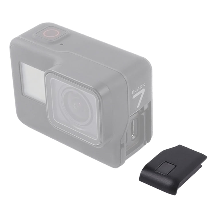 For GoPro HERO7 White / Silver Side Interface Door Cover Repair Part