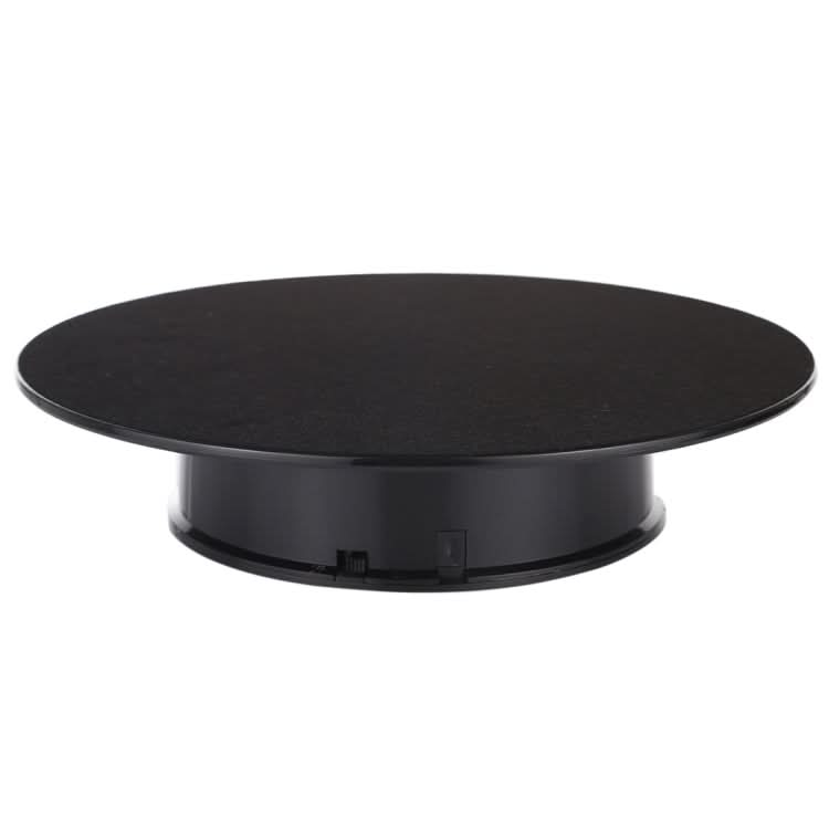 25cm 360 Degree Electric Rotating Turntable Display Stand Video Shooting Props Turntable for Photography, Load 3kg, Powered by Battery My Store