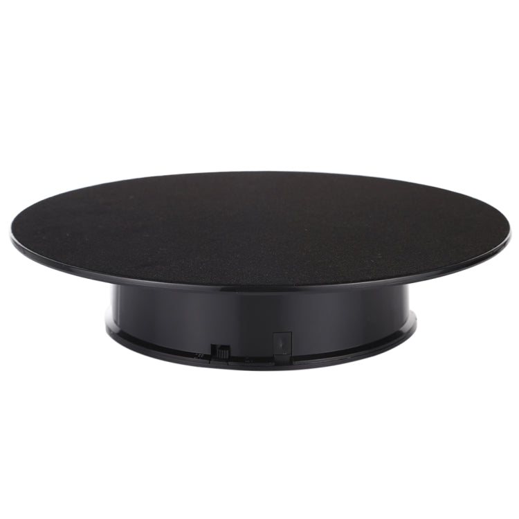 25cm 360 Degree Electric Rotating Turntable Display Stand Video Shooting Props Turntable for Photography, Load 3kg, Powered by Battery My Store