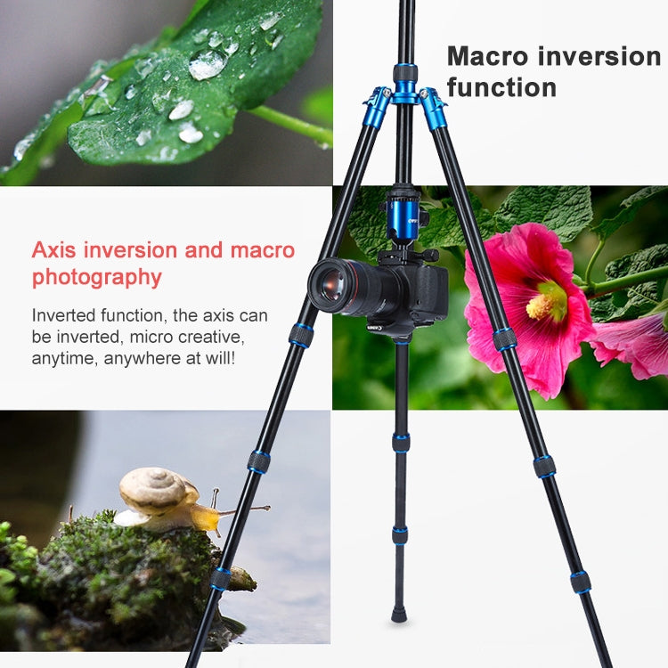 TRIOPO Oubao A-688 Adjustable Portable  Aluminum Alloy Tripod with Ball Head for SLR Camera