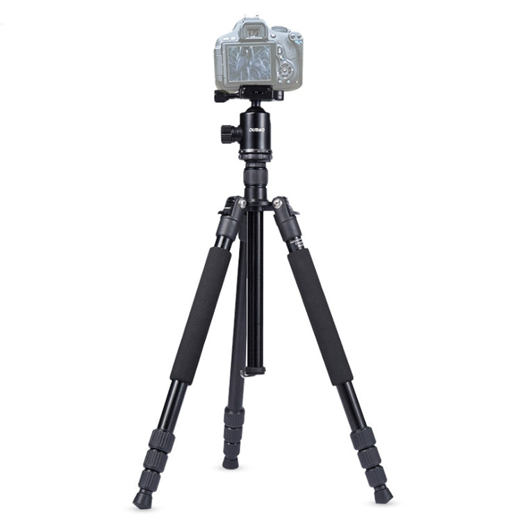 TRIOPO Oubao A-608S  Adjustable Portable  Aluminum Alloy Tripod with Ball Head for SLR Camera