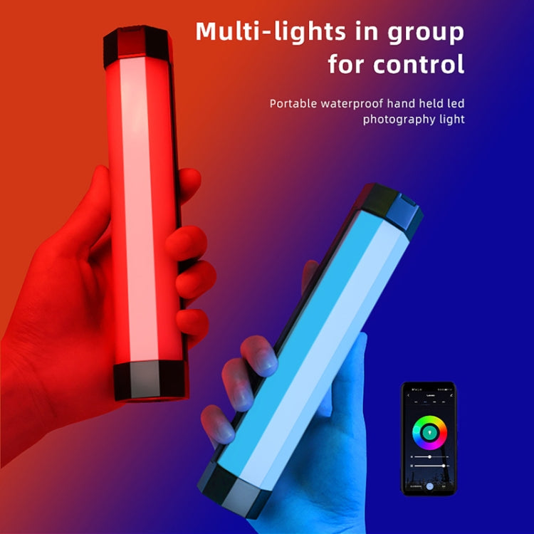 LUXCeO RGB Colorful Photo LED Stick Video Light APP Control Adjustable Color Temperature Waterproof Handheld LED Fill Light with Remote Control My Store