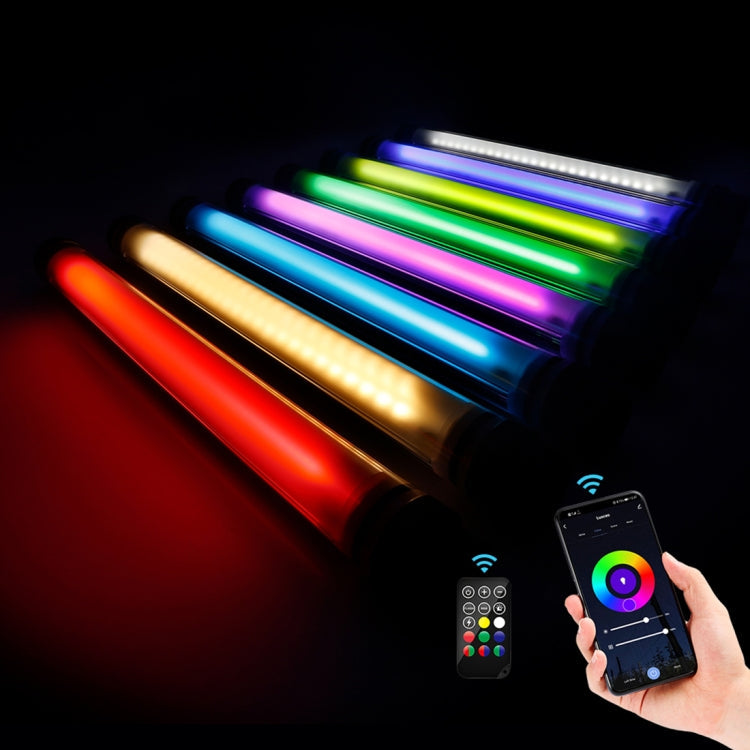 LUXCeO P7RGB Pro Colorful Photo LED Stick Video Light APP Control Adjustable Color Temperature Waterproof Handheld LED Fill Light with Remote Control My Store