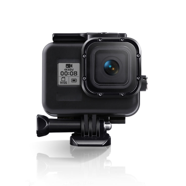 For GoPro HERO8 Black 45m Waterproof Housing Protective Case with Buckle Basic Mount & Screw & Floating Bobber Grip & Strap & Anti-Fog Inserts My Store