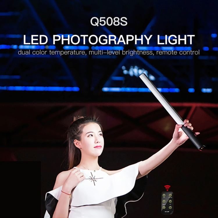 LUXCeO Q508S Dual Color Temperature 1000LM Photo LED Stick Video Light Handheld LED Fill Light Flash Lighting Lamp