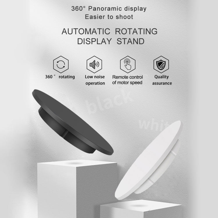 42cm Electric Rotating Display Stand Video Shooting Props Turntable, Load: 100kg, Plug-in Power, US Plug