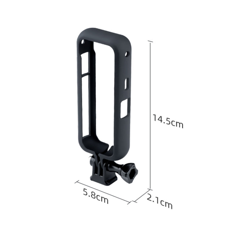 PC Plastic Protective Frame Mount Cage with Tripod Base Adapter for Insta360 One X2 My Store