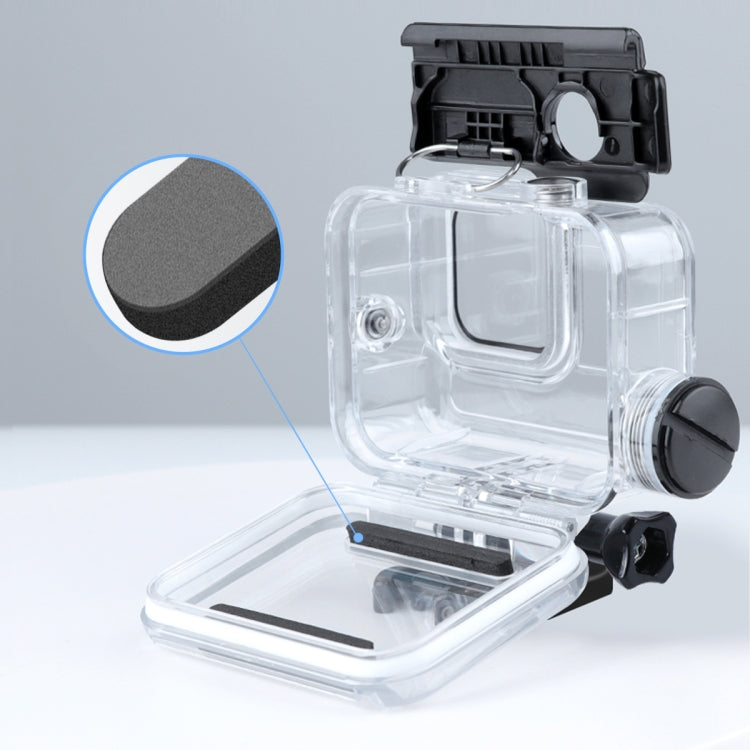 For GoPro HERO10 Black / HERO9 Black 30m Charging Waterproof Housing Case with Buckle Basic Mount & Screw My Store