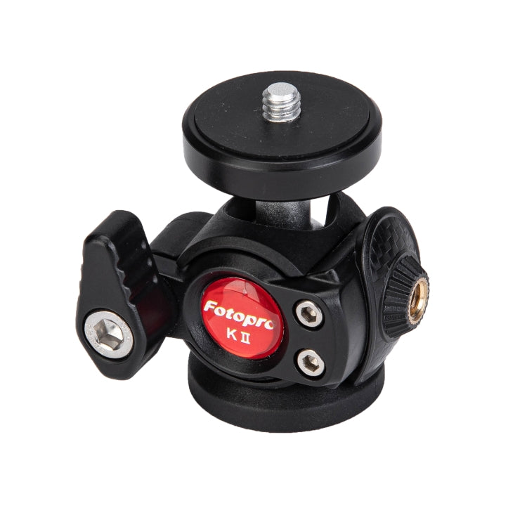 Fotopro KII K2 Ball Head Tripod Mount with 1/4 Expansion Hole My Store