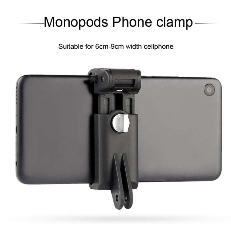 Selfie Sticks Monopods Mount Phone Clamp for iPhone, Samsung, HTC, Sony, LG and other Smartphones, Clip Range: 6-9cm My Store