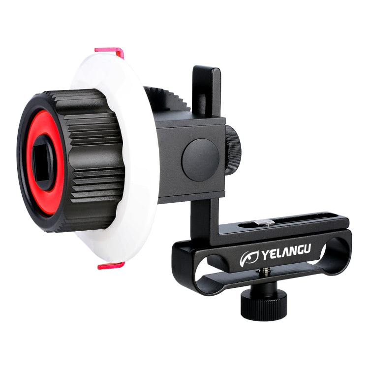 YELANGU F0 Camera Follow Focus with Gear Ring Belt for Canon / Nikon / Video Cameras / DSLR Cameras